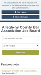 Mobile Screenshot of jobs.acba.org