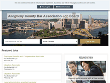 Tablet Screenshot of jobs.acba.org